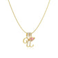 💖 DERNIER JOUR -60 % DE RÉDUCTION ✨ Colliers à pendentif 3 couches avec initiales A-Z 🎀 | Personnalisé et élégant