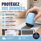 🔒📄 Tampon rouleau de protection des données – Brouilleur d’adresses efficace, encre à séchage rapide, protégez vos informations personnelles en un geste ✉️🛡️