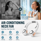 ❄️ 50% DE RÉDUCTION 💐 Ventilateur de cou ultra-silencieux – Rotation 360° & 3 vitesses ✨