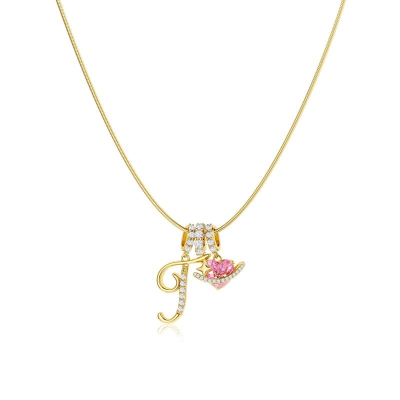 💖 DERNIER JOUR -60 % DE RÉDUCTION ✨ Colliers à pendentif 3 couches avec initiales A-Z 🎀 | Personnalisé et élégant