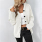 🧥 50% DE RÉDUCTION! 🍂 Manteau Femme Automne Tricoté à Capuche & Cordon – Doux, confortable & style décontracté – Parfait pour les journées fraîches d'automne ✨