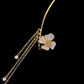 Butterfly Flowers Tassel Earrings