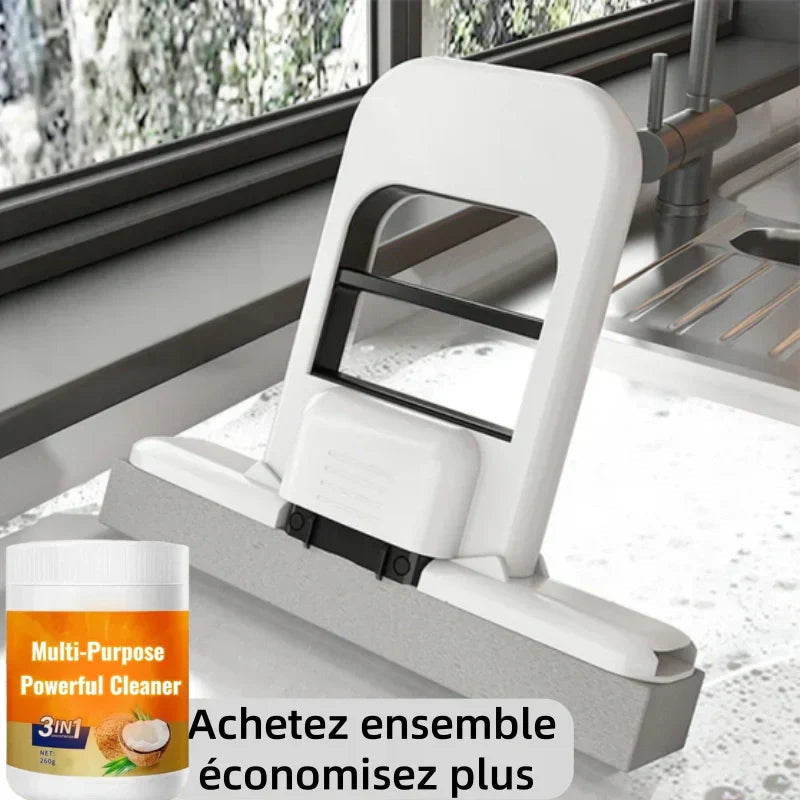 🔥VENTE FLASH -50%🔥 Mini Serpillière Autonettoyante Portable 🧹🌿