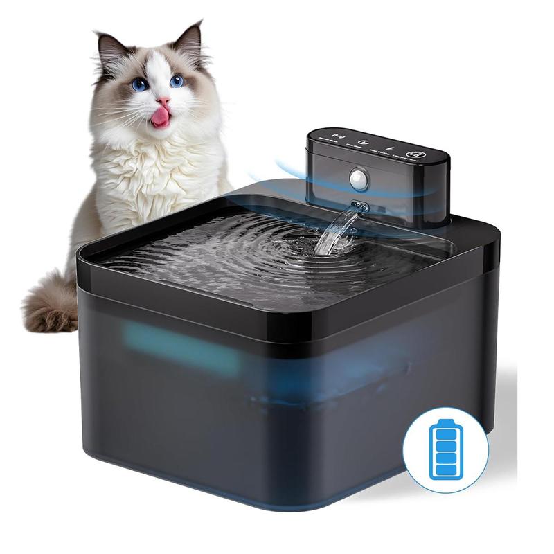 🐱 Edelstahl-Trinkbrunnen für Katzen & Hunde 💧 2,2L Fassungsvermögen, USB-Betrieb & Fließendes Wasser