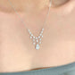 Delicate Gift * Sparkly Zircon Tassel Necklace