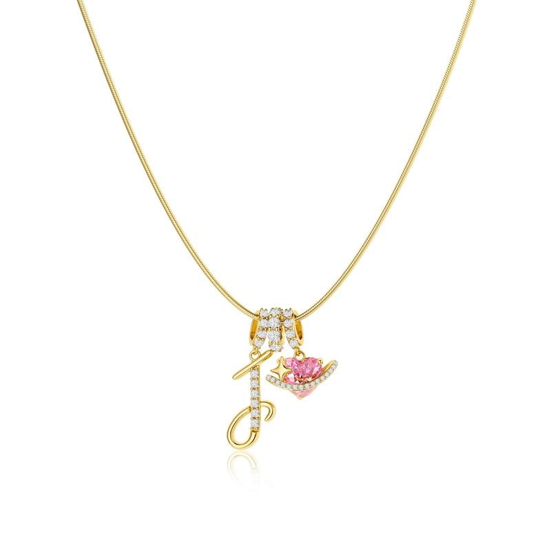 💖 DERNIER JOUR -60 % DE RÉDUCTION ✨ Colliers à pendentif 3 couches avec initiales A-Z 🎀 | Personnalisé et élégant