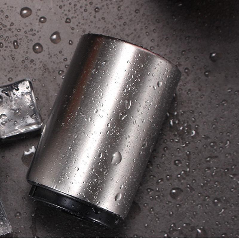 🍺 -50% ! 🧲 Ouvre-Bouteille Automatique en Acier Inoxydable – Aimant Intégré & Design Ergonomique – Pour Bière et Boissons – Noir/Argent/Or/Rose 🍻