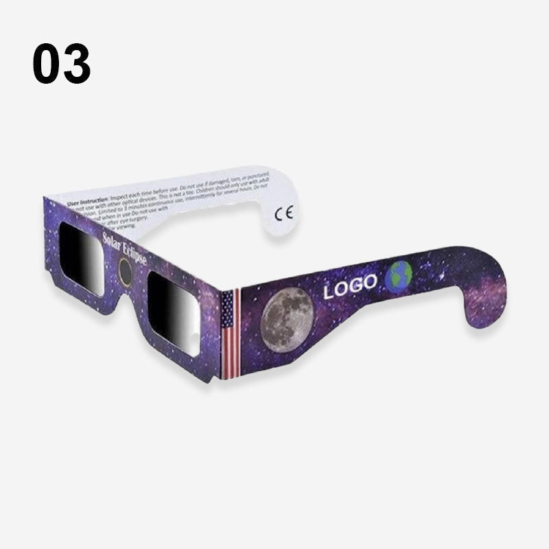 ✨🛒 -60% ! 🏙 Lunettes Éclipse Solaire ISO 12312-2 – Papier + Plastique – UV/IR Bloqués 99,99 % – pour une Observation Sûre