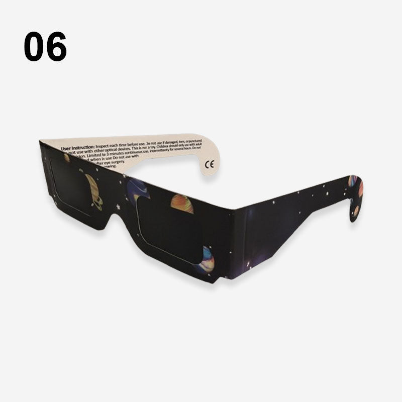 ✨🛒 -60% ! 🏙 Lunettes Éclipse Solaire ISO 12312-2 – Papier + Plastique – UV/IR Bloqués 99,99 % – pour une Observation Sûre