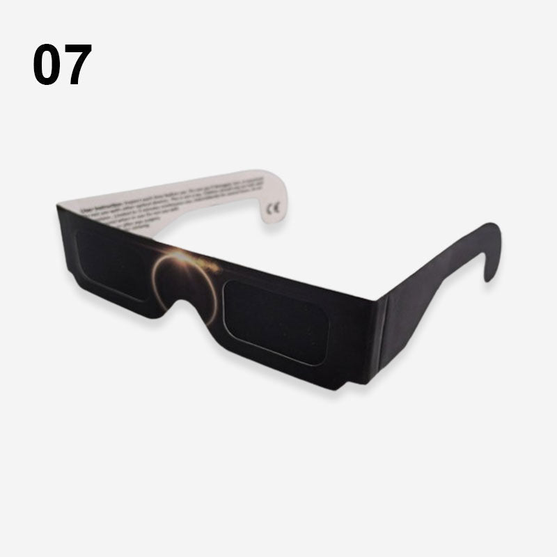 ✨🛒 -60% ! 🏙 Lunettes Éclipse Solaire ISO 12312-2 – Papier + Plastique – UV/IR Bloqués 99,99 % – pour une Observation Sûre