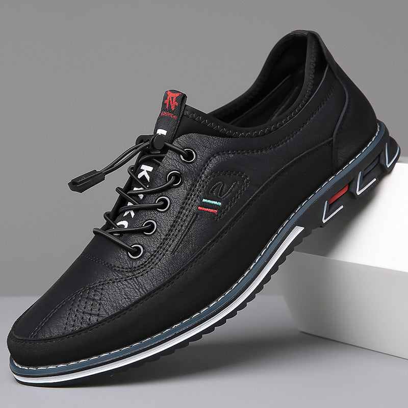 👞✨ PROMO FLASH 50% ! Richelieu en Cuir Ciré – Brillance Miroir, Construction Haut de Gamme, 5 Couleurs, Pointures 38-50, Idéal Bureau & Cérémonies 🎩