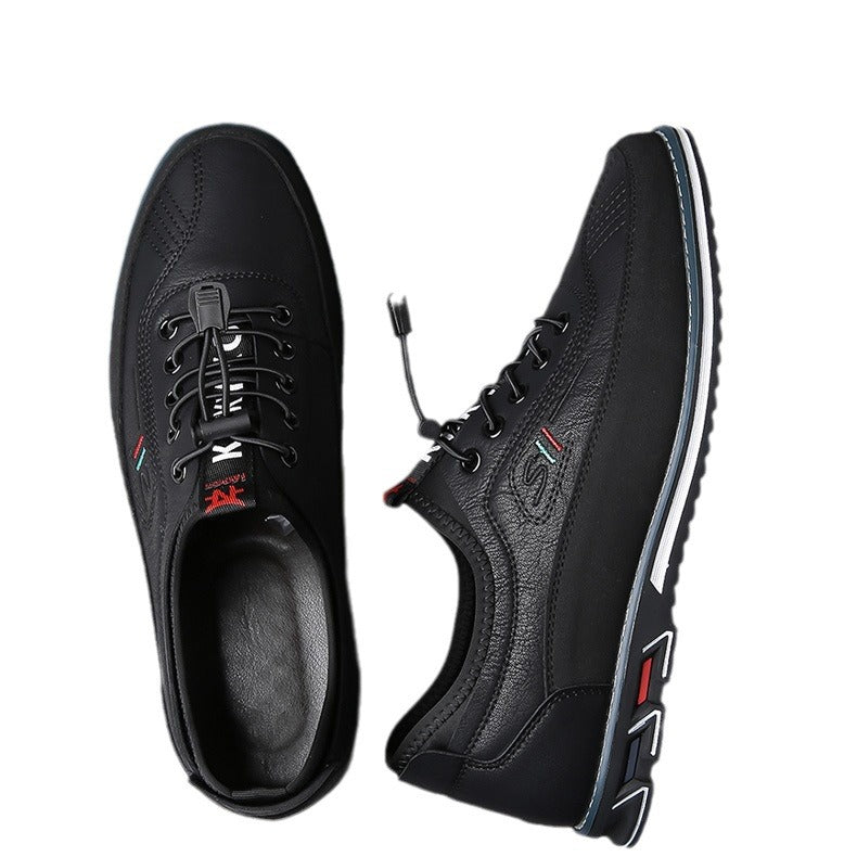 👞✨ PROMO FLASH 50% ! Richelieu en Cuir Ciré – Brillance Miroir, Construction Haut de Gamme, 5 Couleurs, Pointures 38-50, Idéal Bureau & Cérémonies 🎩