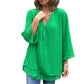 💎 60% DE RÉDUCTION ! 💎 Top Nouveau à Col en V avec Fermeture Éclair – Double Couche, Manches 3/4 & Tissu Ultra-Doux (5 Couleurs, S–4XL)