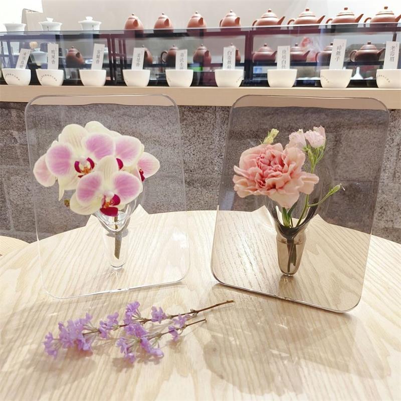 🌹 50 % DE RÉDUCTION MAINTENANT ! 🖼️ Vase à fleurs transparent en forme de cadre photo – Fixation murale et gain de place – Design unique, parfait pour les fleurs séchées ou fraîches – Décoration élégante pour la maison ou le bureau ✨