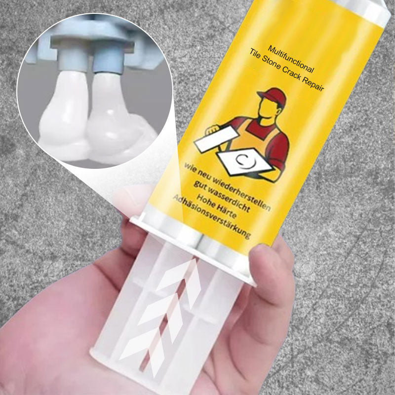 🔥 Achetez 2, Recevez 1 Gratuit ! ✨ Kit Réparation Carrelage et Pierre - 8 Pigments Adjustables, Durcissement Rapide, Imperméable et Durable 🛠️💧