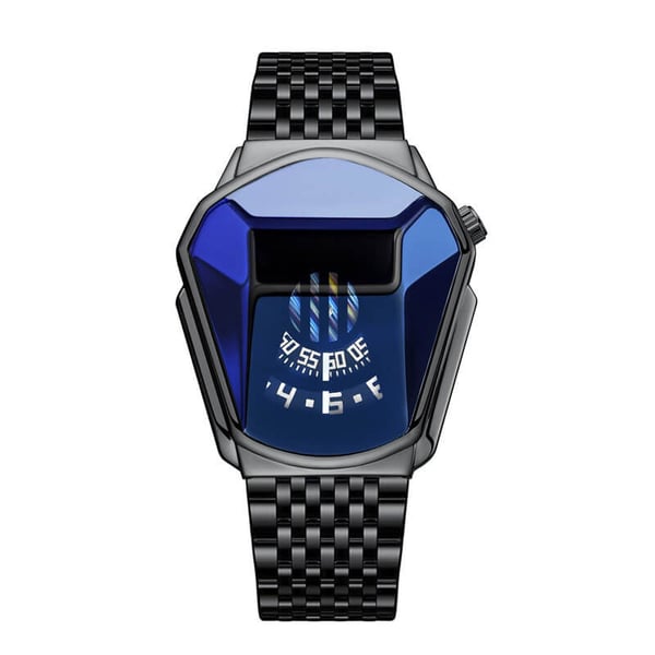 ⌚‑70 % ! ✨Montre-bracelet quartz homme en acier inoxydable – Design moderne, mouvement quartz précis et étanche – Idéale pour le quotidien et le travail 💼