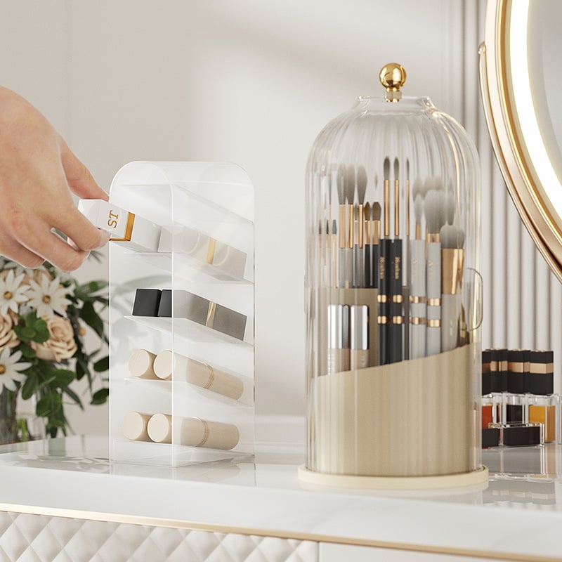 🧴 50% DE RÉDUCTION! 🏡 Organisateur de Brosses à Dents à Couvercle Coulissant – Compact, Hygiénique & Idéal pour la Salle de Bain 🛁