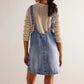 Robe de denim sans dos pour les femmes à la mode