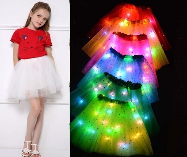 👗 50% DE RÉDUCTION ! ✨ Jupe Tutu LED Magique - Illumination Éclatante avec 8 Modes Lumineux, Parfaite pour Fêtes/Déguisements/Photos 💃🎉