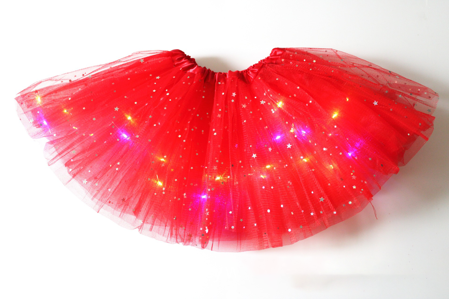 👗 50% DE RÉDUCTION ! ✨ Jupe Tutu LED Magique - Illumination Éclatante avec 8 Modes Lumineux, Parfaite pour Fêtes/Déguisements/Photos 💃🎉