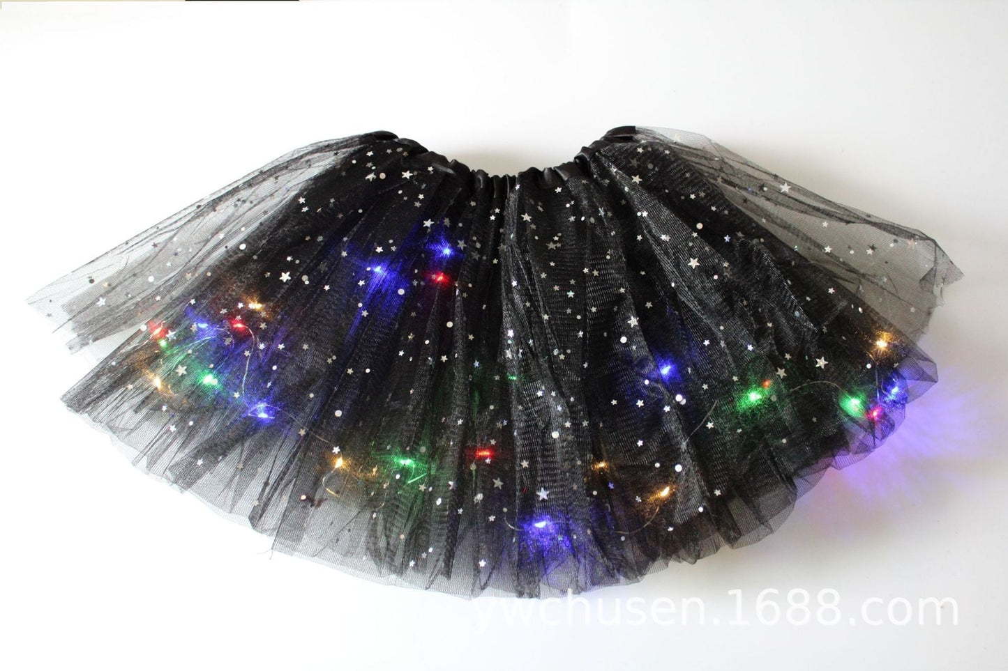 👗 50% DE RÉDUCTION ! ✨ Jupe Tutu LED Magique - Illumination Éclatante avec 8 Modes Lumineux, Parfaite pour Fêtes/Déguisements/Photos 💃🎉