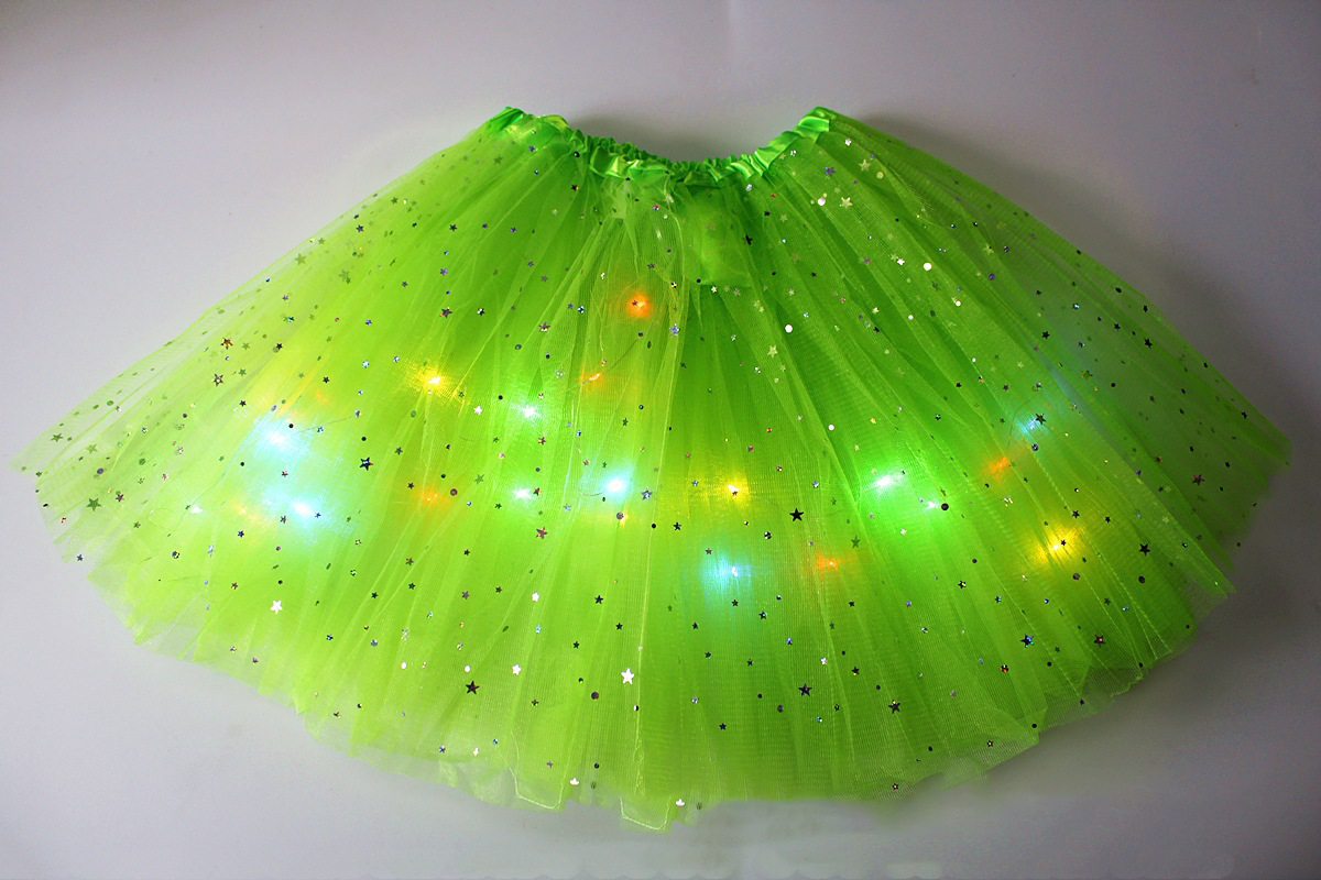 👗 50% DE RÉDUCTION ! ✨ Jupe Tutu LED Magique - Illumination Éclatante avec 8 Modes Lumineux, Parfaite pour Fêtes/Déguisements/Photos 💃🎉