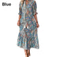 🌸🌿OFFRE LIMITÉE -50% !🌺Robe d'été à col V pour femme à motif floral – Imprimé fleuri et coupe aérée, parfaite pour les journées ensoleillées.