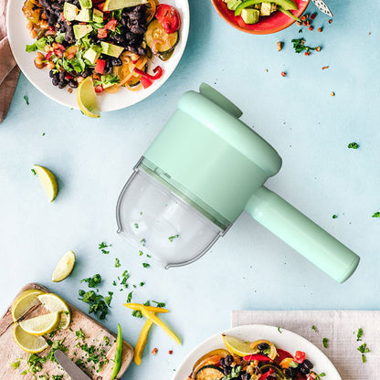 🥦🛒 PROMO FLASH : 50% DE RÉDUCTION ! 🔋 Hachoir Électrique Rechargeable à Main – Moteur 30W & Lames Inox Interchangeables – Capacité 280ml – Compact & Portable – Idéal Salades & Sautés 🥗