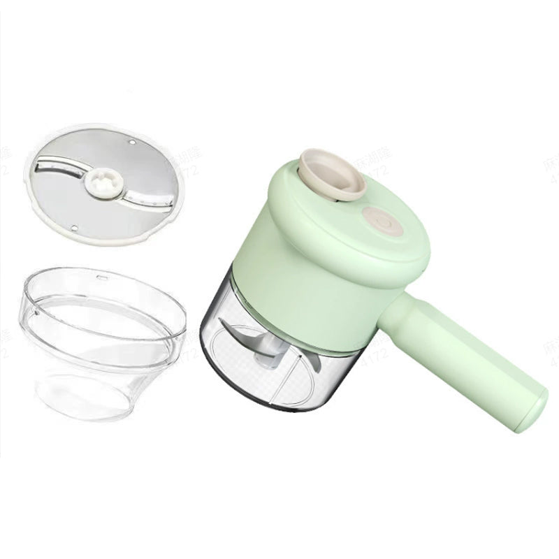 🥦🛒 PROMO FLASH : 50% DE RÉDUCTION ! 🔋 Hachoir Électrique Rechargeable à Main – Moteur 30W & Lames Inox Interchangeables – Capacité 280ml – Compact & Portable – Idéal Salades & Sautés 🥗