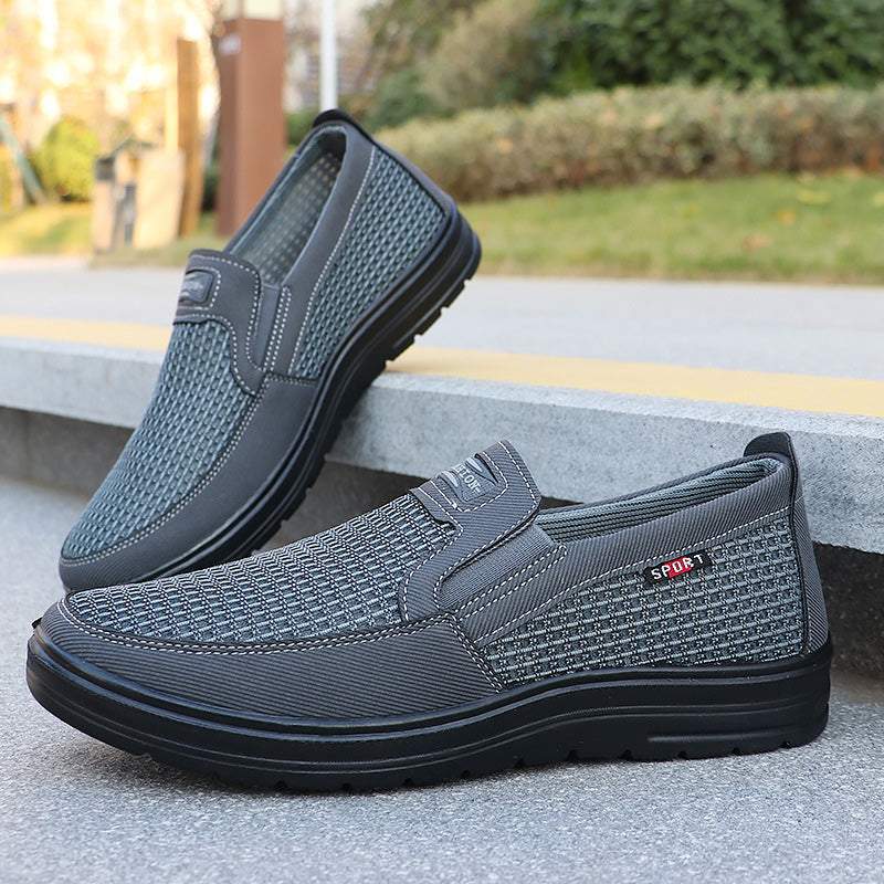 🔥-50% DE RÉDUCTION – OFFRE LIMITÉE ! 👟Chaussures décontractées slip-on respirantes pour homme – Baskets légères pour un confort au quotidien ✨