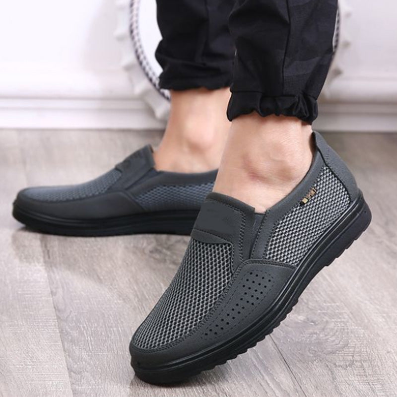 🔥-50% DE RÉDUCTION – OFFRE LIMITÉE ! 👟Chaussures décontractées slip-on respirantes pour homme – Baskets légères pour un confort au quotidien ✨
