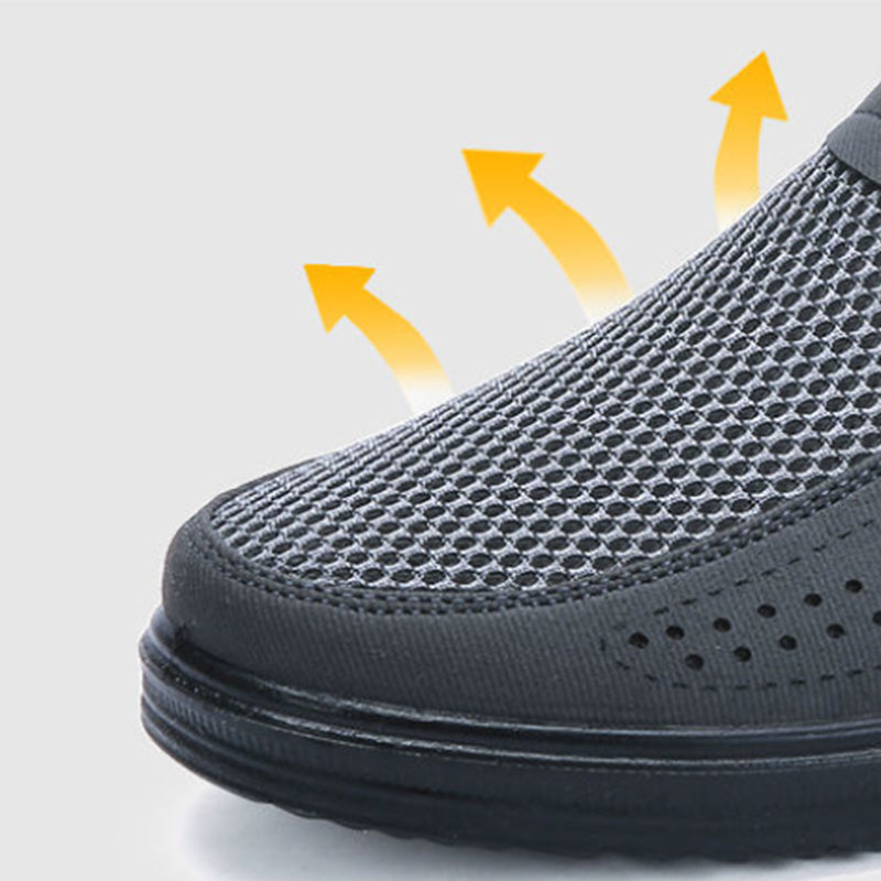 🔥-50% DE RÉDUCTION – OFFRE LIMITÉE ! 👟Chaussures décontractées slip-on respirantes pour homme – Baskets légères pour un confort au quotidien ✨