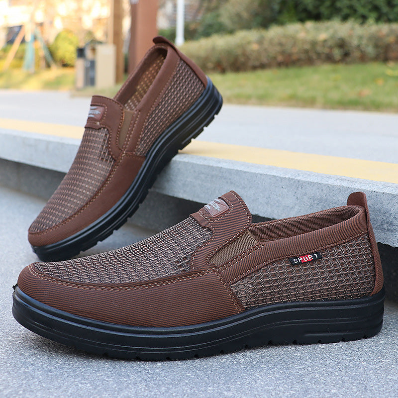 🔥-50% DE RÉDUCTION – OFFRE LIMITÉE ! 👟Chaussures décontractées slip-on respirantes pour homme – Baskets légères pour un confort au quotidien ✨