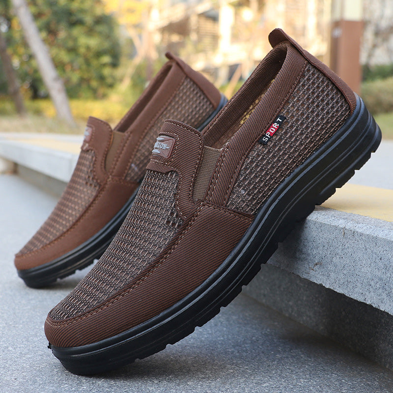🔥-50% DE RÉDUCTION – OFFRE LIMITÉE ! 👟Chaussures décontractées slip-on respirantes pour homme – Baskets légères pour un confort au quotidien ✨