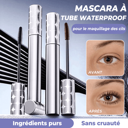 💄✨ PROMO "ACHETEZ 1, OBTENEZ 1 GRATUIT" ! Mascara Tubulaire Waterproof – Technologie Micro-Tubes, 24h Anti-Bavures, Volume & Longueur, Formule Végan, Facile à Démaquiller 👁️