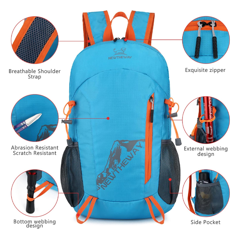 🏆 50 % DE RÉDUCTION EN CE MOMENT ! 🎒Sac à dos de camping ultra-léger, pliable et imperméable