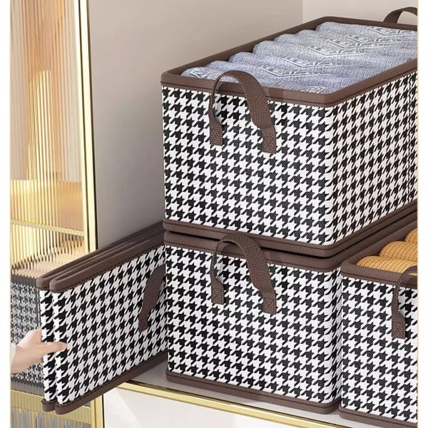 🎉 Soldes 2026 — Plus de 59 000 Vendus !📦Boîte Rangement Pliable – Non-tissé & PP, Transparente, Empilable 👕