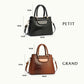 Chic Faux Crocodile Textured PU Crossbody Bag