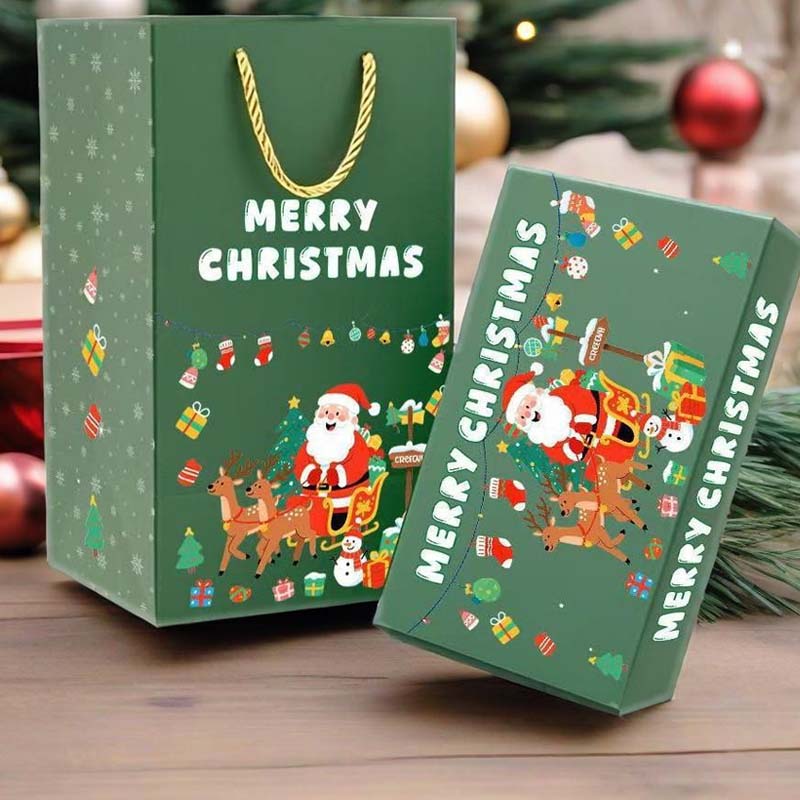 🎅Boîte cadeau de Noël pliable et rebondissante unique🎄