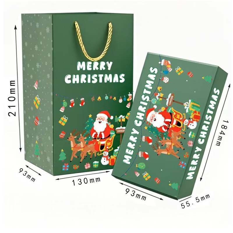 🎅Boîte cadeau de Noël pliable et rebondissante unique🎄