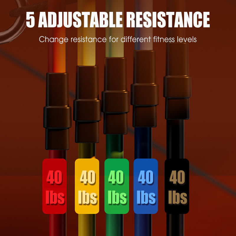 💪‑50% MAINTENANT ! Lot de 13 bandes de résistance avec poignées – kit complet de musculation à domicile pour entraînement corporel total, idéal pour débutants et confirmés 🏋️‍♂️✨