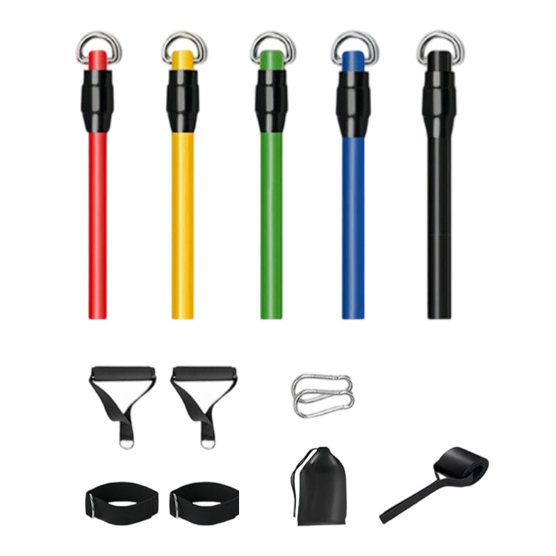 💪‑50% MAINTENANT ! Lot de 13 bandes de résistance avec poignées – kit complet de musculation à domicile pour entraînement corporel total, idéal pour débutants et confirmés 🏋️‍♂️✨