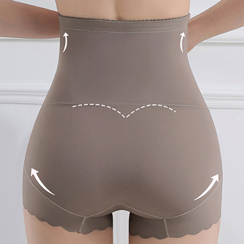 🌸Shorty taille haute brodé délicat pour femmes, modelant le ventre