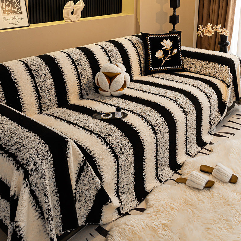 💐50% DE RÉDUCTION ! Housse de canapé en peluche ultra douce – Confort comme un nuage ☁️🛋️【Offre Limitée】