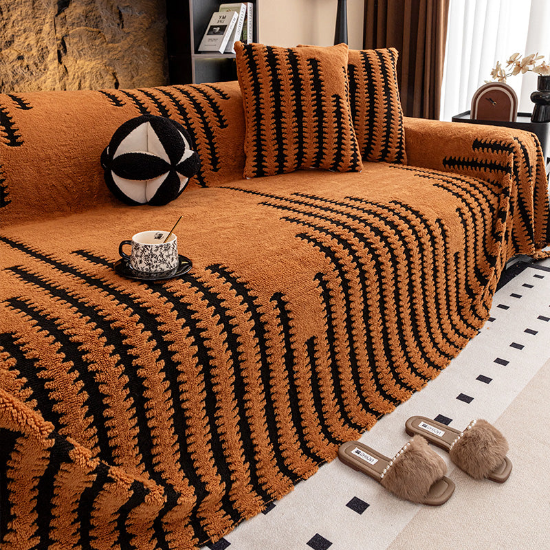💐50% DE RÉDUCTION ! Housse de canapé en peluche ultra douce – Confort comme un nuage ☁️🛋️【Offre Limitée】