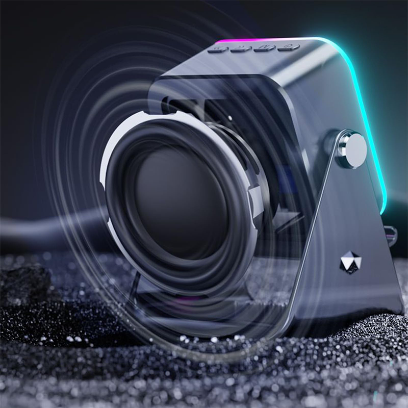 🔊VENTE LIMITÉE 50 % DE RÉDUCTION🎵 Enceinte 5-en-1 avec support téléphone – Son par induction, recharge et lumière d’ambiance, tout en un !
