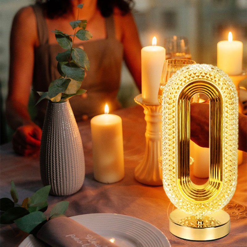 🥳SUMMER HOT SALE🥳💞50K+ SOLD!💥49% OFF! 🔥✨Rechargeable Luxury Crystal LED Night Light Lamp