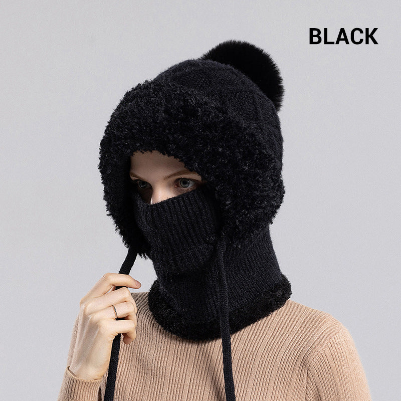 Cagoule d’Hiver 3-en-1 pour Femme