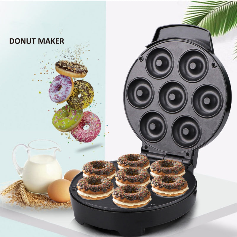 🍩 69% DE RÉDUCTION! ✨ MACHINE À DONUTS MINIATURE - Cuisson Rapide 3min, Revêtement Antiadhésif, Parfaite pour Goûters et Fêtes d'Enfants 🎉👧