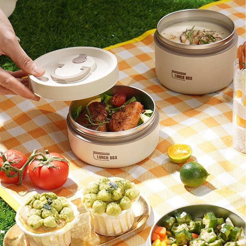 📢📢60 % de réduction !!!🎅Boîte à lunch isotherme portable